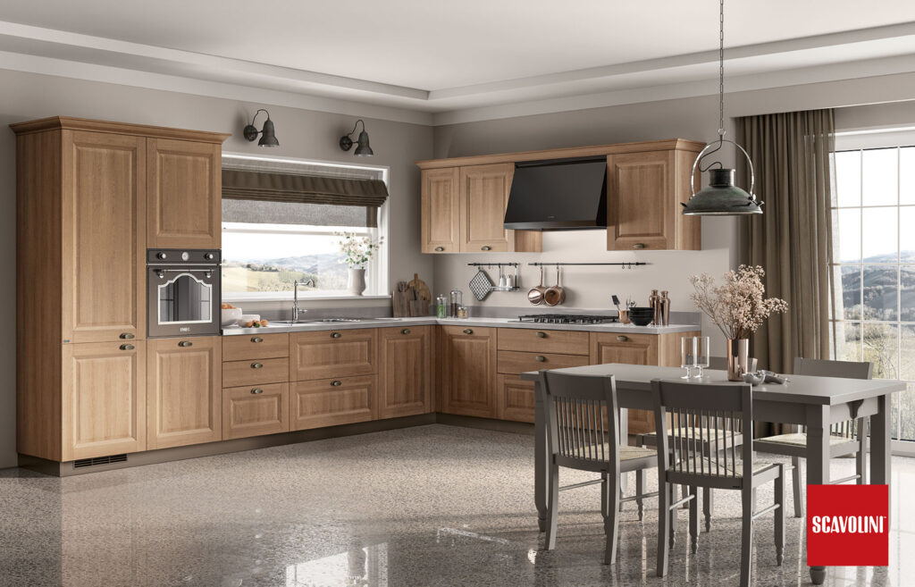 Family Scavolini effetto legno