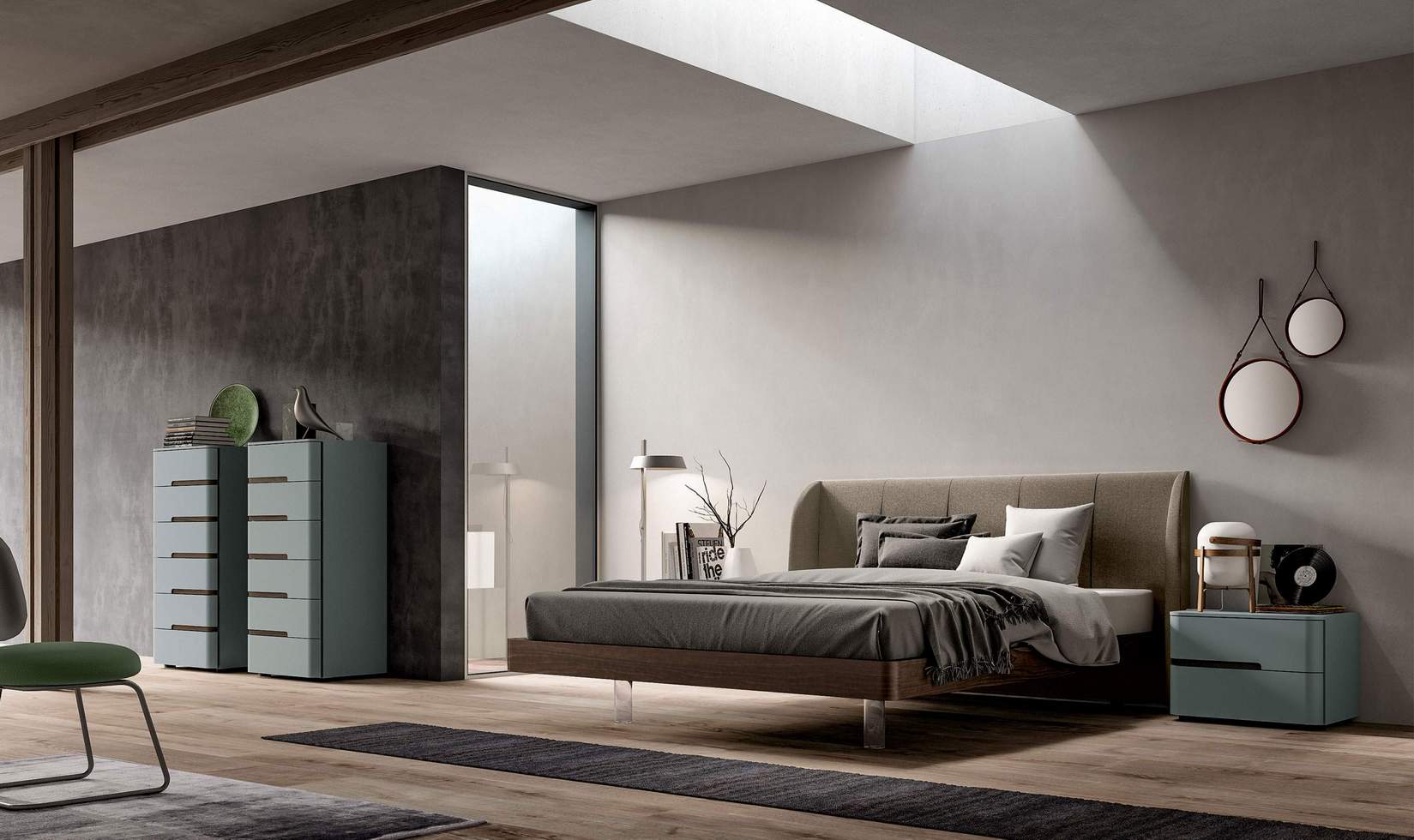 Santa Lucia Mobili design living camera da letto soggiorni librerie presso Marinelli Design Group 