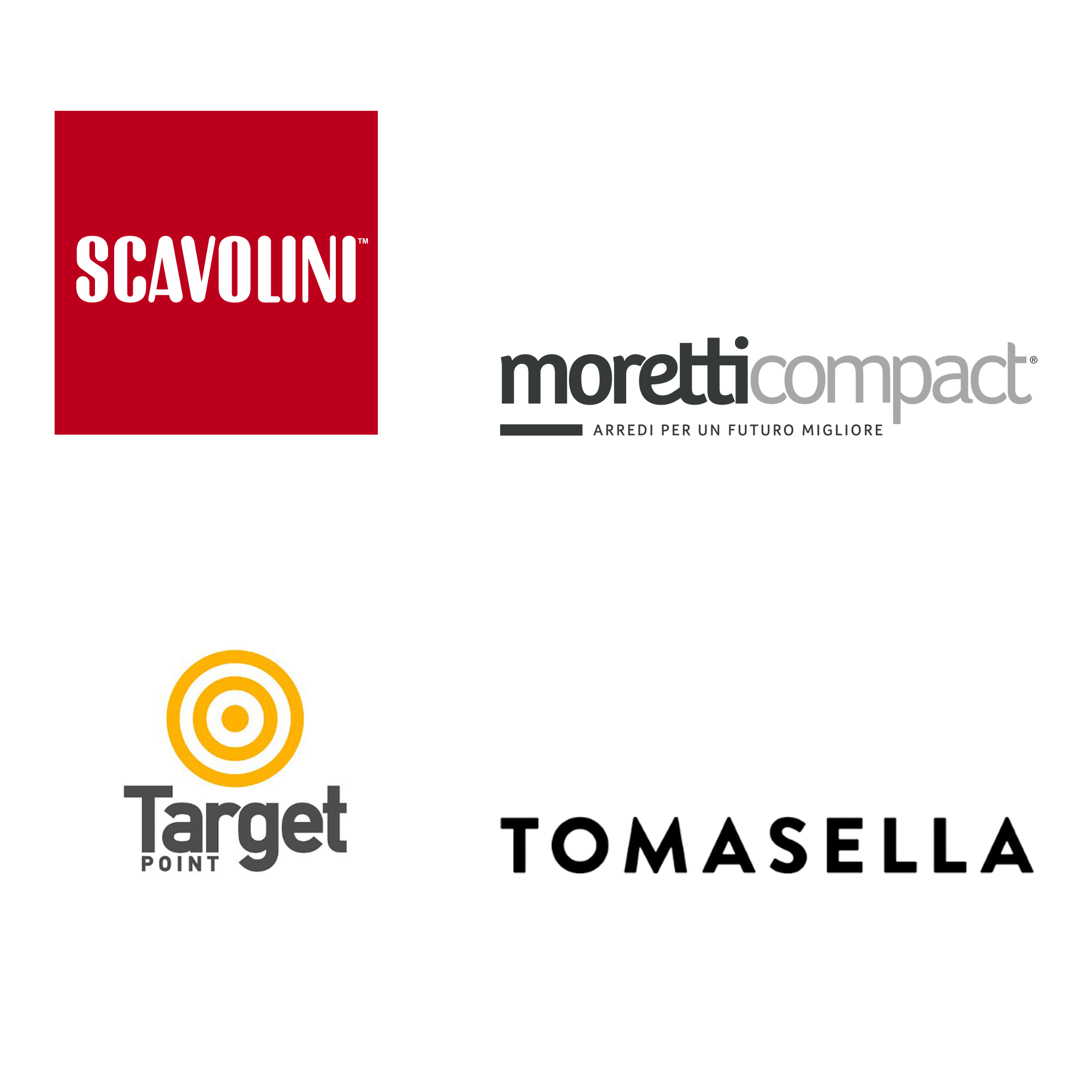 Scavolini, Moretti Compact, Target Point, Tomasella Arredamento per tutti gli spazi e per tutti i budget Marinelli Design Group