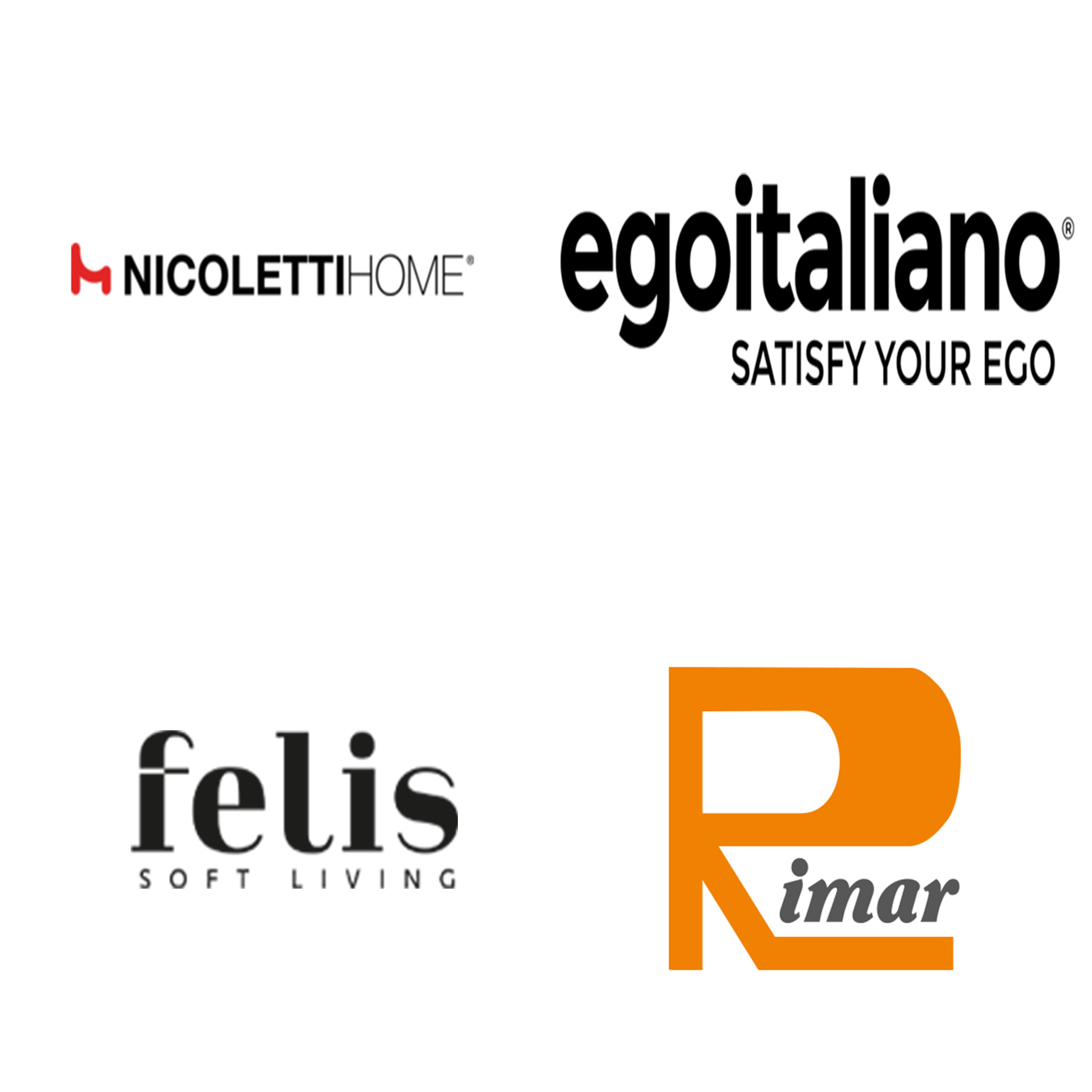 Nicoletti Home, Egoitaliano, Felis, Rimar Marinelli Design Group