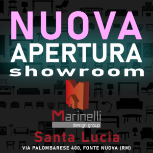 Nuova apertura Santa Lucia Marinelli Design Group Roma
