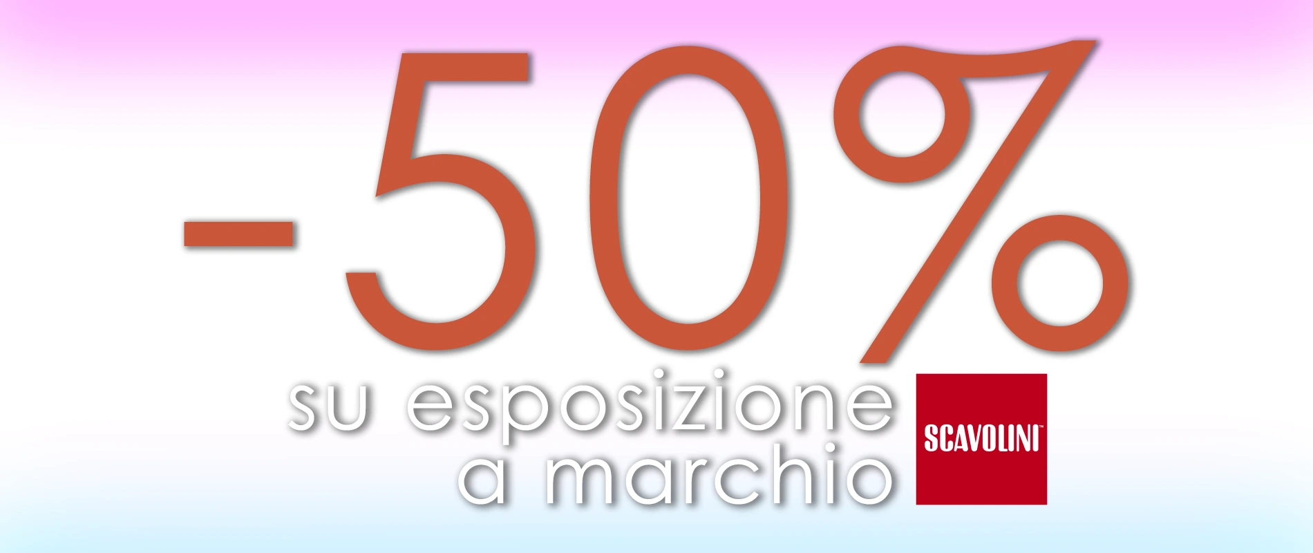 -50% Scavolini sconti esposizione fuori tutto Marinelli Design Group